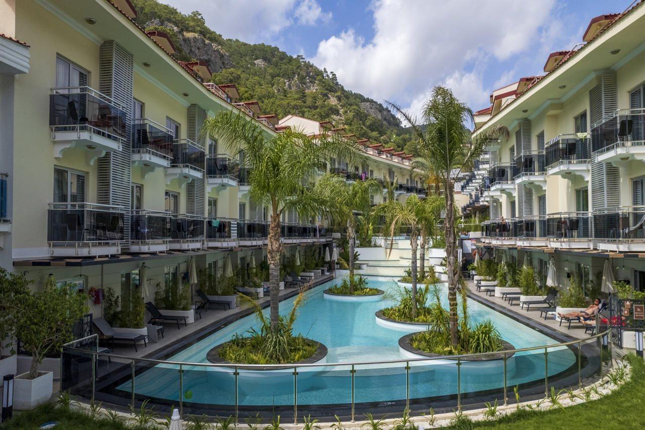 Montebello Resort Hotel Олудениз Экстерьер фото