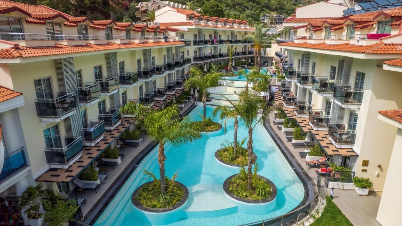Montebello Resort Hotel Олудениз Экстерьер фото
